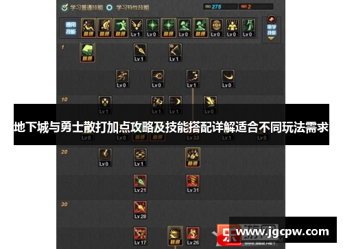 地下城与勇士散打加点攻略及技能搭配详解适合不同玩法需求